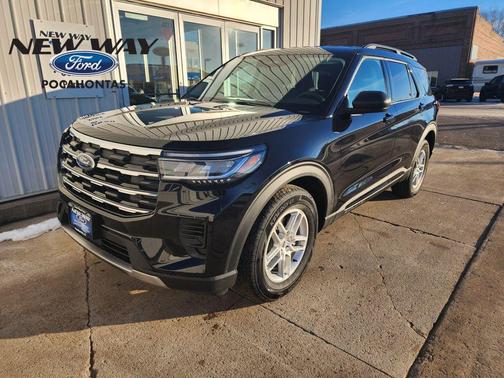 Agate Black Metallic 2026 Ford Explorer Active