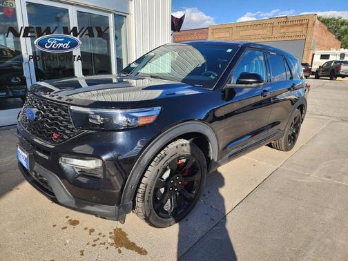 Agate Black Metallic 2022 Ford Explorer ST