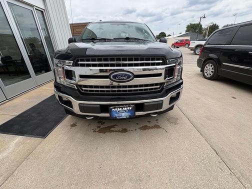 Shadow Black 2018 Ford F-150 XLT