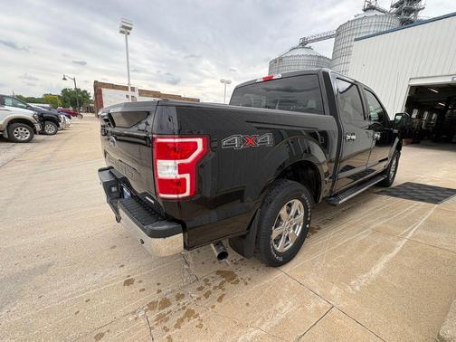 Shadow Black 2018 Ford F-150 XLT