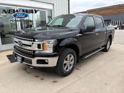 Shadow Black 2018 Ford F-150 XLT