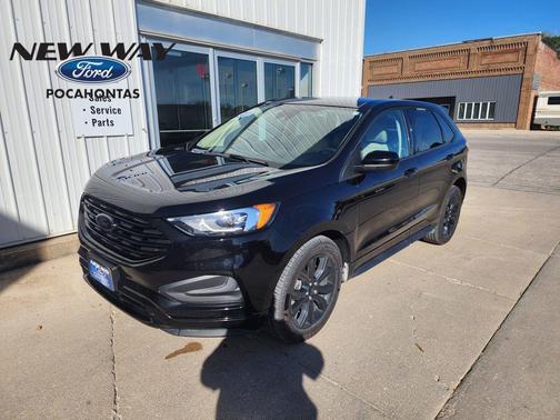 Agate Black Metallic 2022 Ford Edge SE