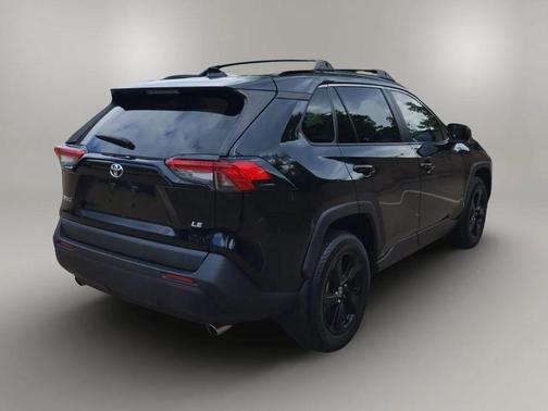 Midnight Black Metallic 2019 Toyota RAV4 LE