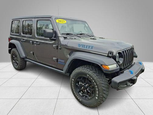 Granite Crystal Clearcoat Metallic 2023 Jeep Wrangler 4xe Base