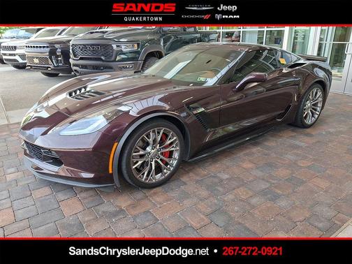 Black Rose Metallic 2017 Chevrolet Corvette Z06