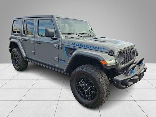 Sting Gray Clearcoat 2023 Jeep Wrangler 4xe Rubicon