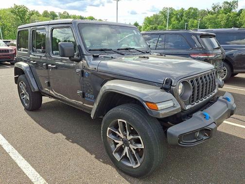 Granite Crystal Clearcoat Metallic 2024 Jeep Wrangler 4xe Sport