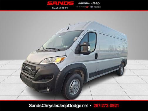 Bright Silver Clearcoat Metallic 2025 RAM ProMaster 2500 High Roof