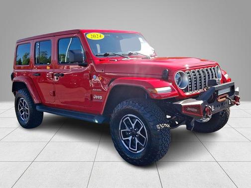 Firecracker Red Clearcoat 2024 Jeep Wrangler 4xe Sahara