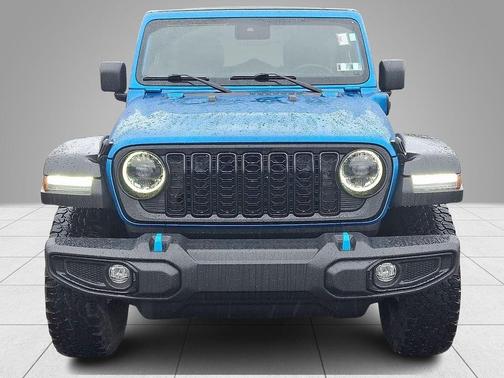 Hydro Blue Pearl 2024 Jeep Wrangler 4xe Sport
