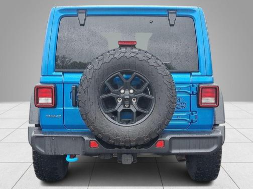 Hydro Blue Pearl 2024 Jeep Wrangler 4xe Sport