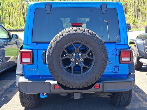 Hydro Blue Pearl 2024 Jeep Wrangler 4xe Sport
