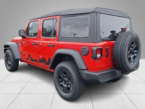 Firecracker Red Clearcoat 2026 Jeep Wrangler Sport