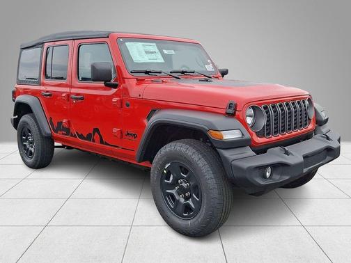 Firecracker Red Clearcoat 2026 Jeep Wrangler Sport