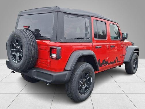 Firecracker Red Clearcoat 2026 Jeep Wrangler Sport
