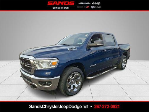Patriot Blue Pearlcoat 2022 RAM 1500 Big Horn