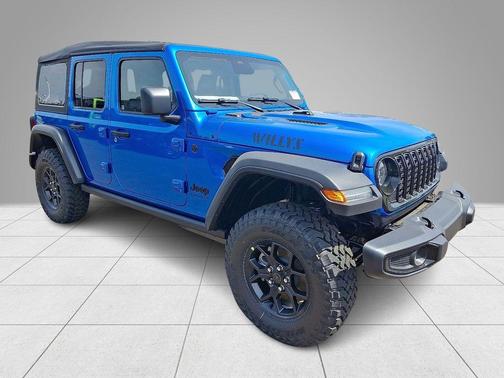 Hydro Blue Pearl 2026 Jeep Wrangler Sport