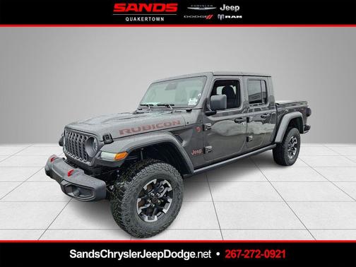 Granite Crystal Clearcoat Metallic 2026 Jeep Gladiator Rubicon