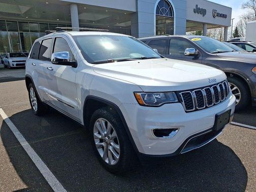 Bright White Clearcoat 2017 Jeep Grand Cherokee Limited