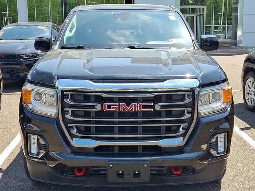 Onyx Black 2021 GMC Canyon AT4 w/Leather
