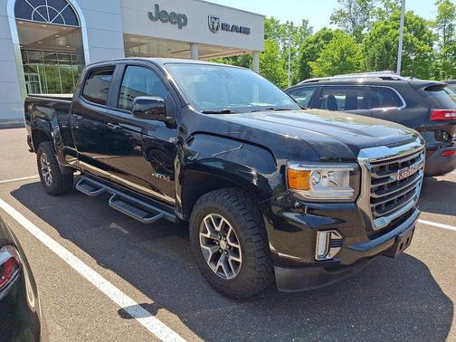 Onyx Black 2021 GMC Canyon AT4 w/Leather