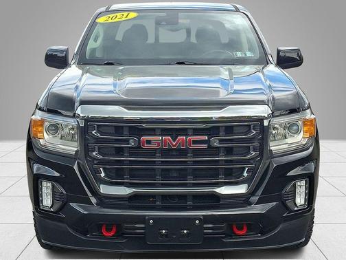 Onyx Black 2021 GMC Canyon AT4 w/Leather