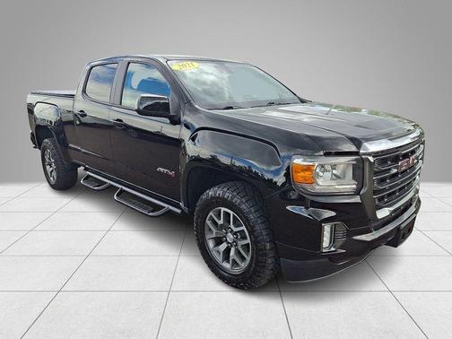 Onyx Black 2021 GMC Canyon AT4 w/Leather