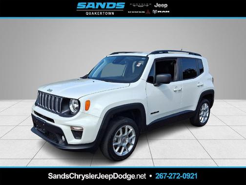 Alpine White Clearcoat 2023 Jeep Renegade Latitude