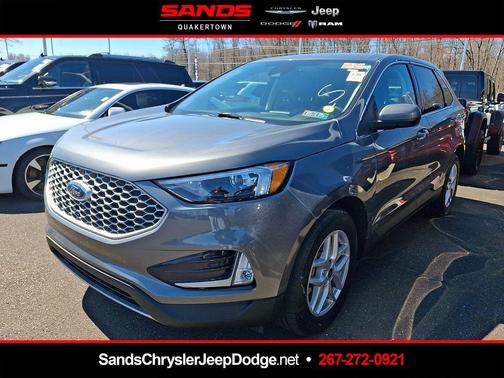 Gray Metallic 2024 Ford Edge SEL