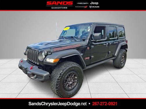 Black Clearcoat 2022 Jeep Wrangler Unlimited Rubicon