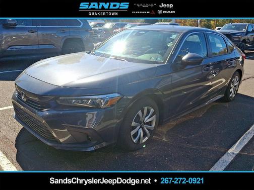 Sonic Gray Pearl 2024 Honda Civic LX