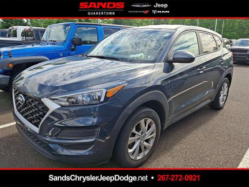 Dusk Blue 2021 Hyundai TUCSON SE