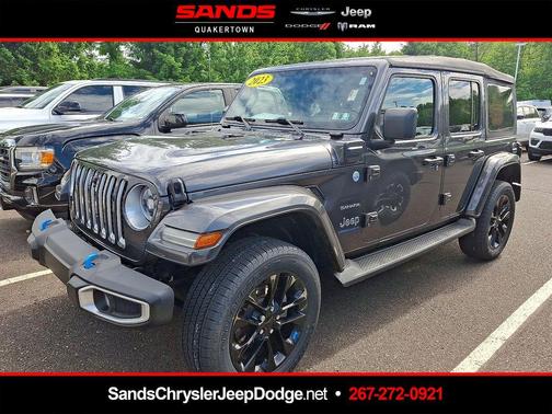 Granite Crystal Clearcoat Metallic 2023 Jeep Wrangler 4xe Sahara