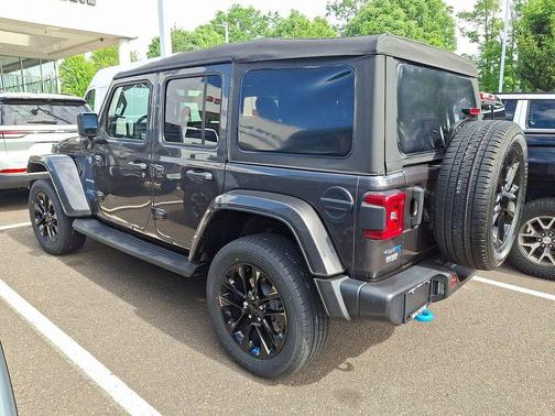 Granite Crystal Clearcoat Metallic 2023 Jeep Wrangler 4xe Sahara