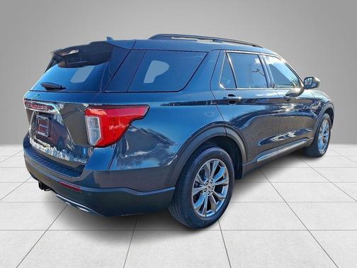 Blue Metallic 2022 Ford Explorer XLT