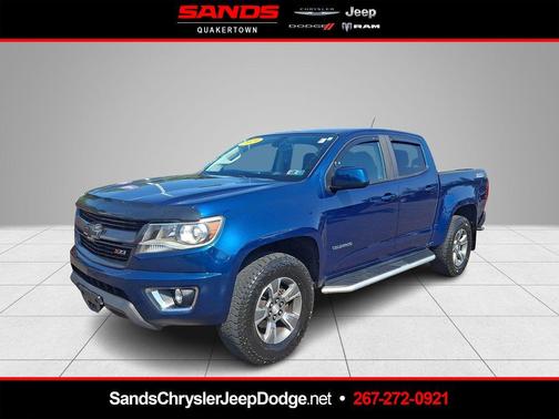 Pacific Blue Metallic 2019 Chevrolet Colorado Z71