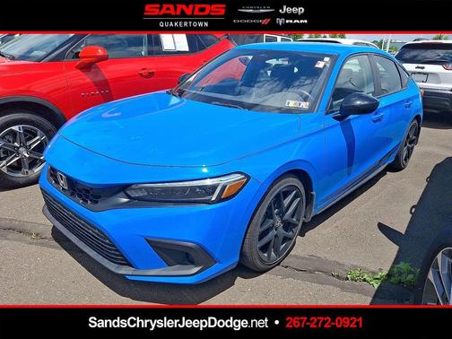 Boost Blue Pearl 2024 Honda Civic Sport