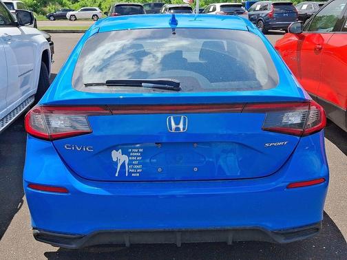 Boost Blue Pearl 2024 Honda Civic Sport