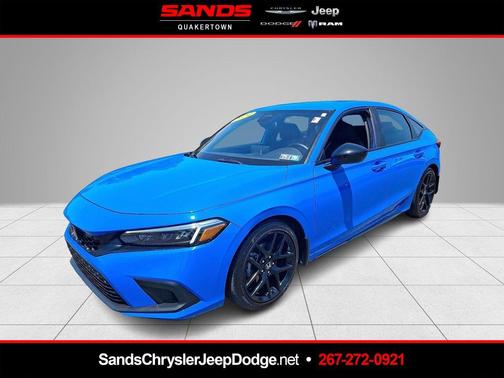 Boost Blue Pearl 2024 Honda Civic Sport