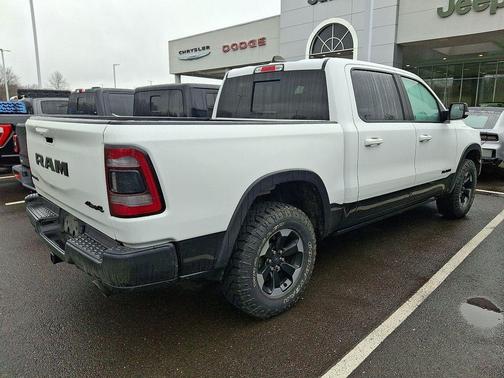 Bright White Clearcoat 2019 RAM 1500 Rebel