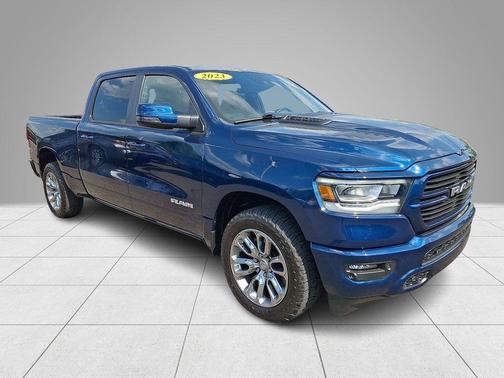 Patriot Blue Pearlcoat 2023 RAM 1500 Laramie