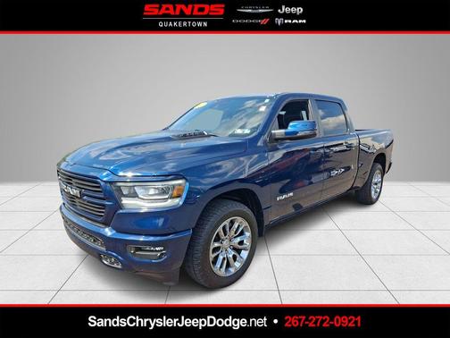 Patriot Blue Pearlcoat 2023 RAM 1500 Laramie