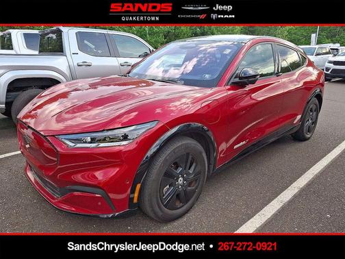 Red Metallic 2021 Ford Mustang Mach-E California Route 1