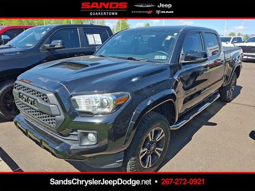 Black 2016 Toyota Tacoma TRD Sport