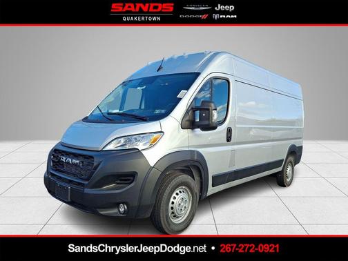 Bright Silver Clearcoat Metallic 2025 RAM ProMaster 2500 High Roof