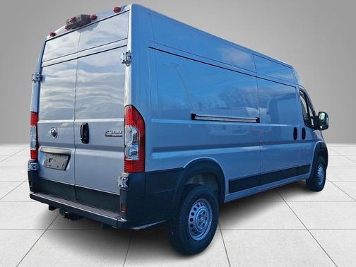 Bright Silver Clearcoat Metallic 2025 RAM ProMaster 2500 High Roof