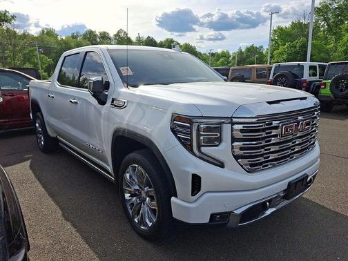 White Frost Tri-Coat 2024 GMC Sierra 1500 Denali
