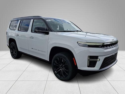 Bright White Clearcoat 2026 Jeep Grand Wagoneer Summit Obsidian