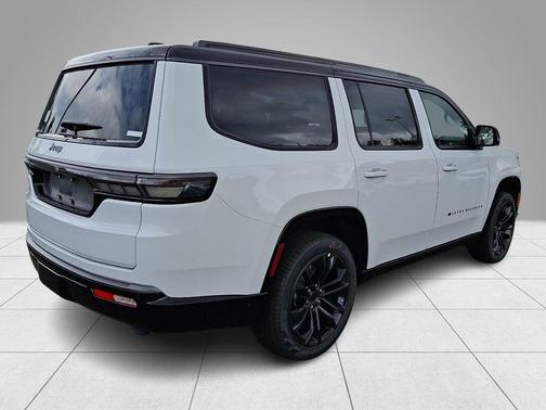 Bright White Clearcoat 2026 Jeep Grand Wagoneer Summit Obsidian