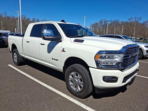 Pearl White 2024 RAM 3500 Laramie